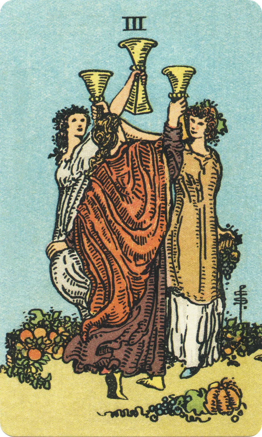 圣杯三 Three of Cups