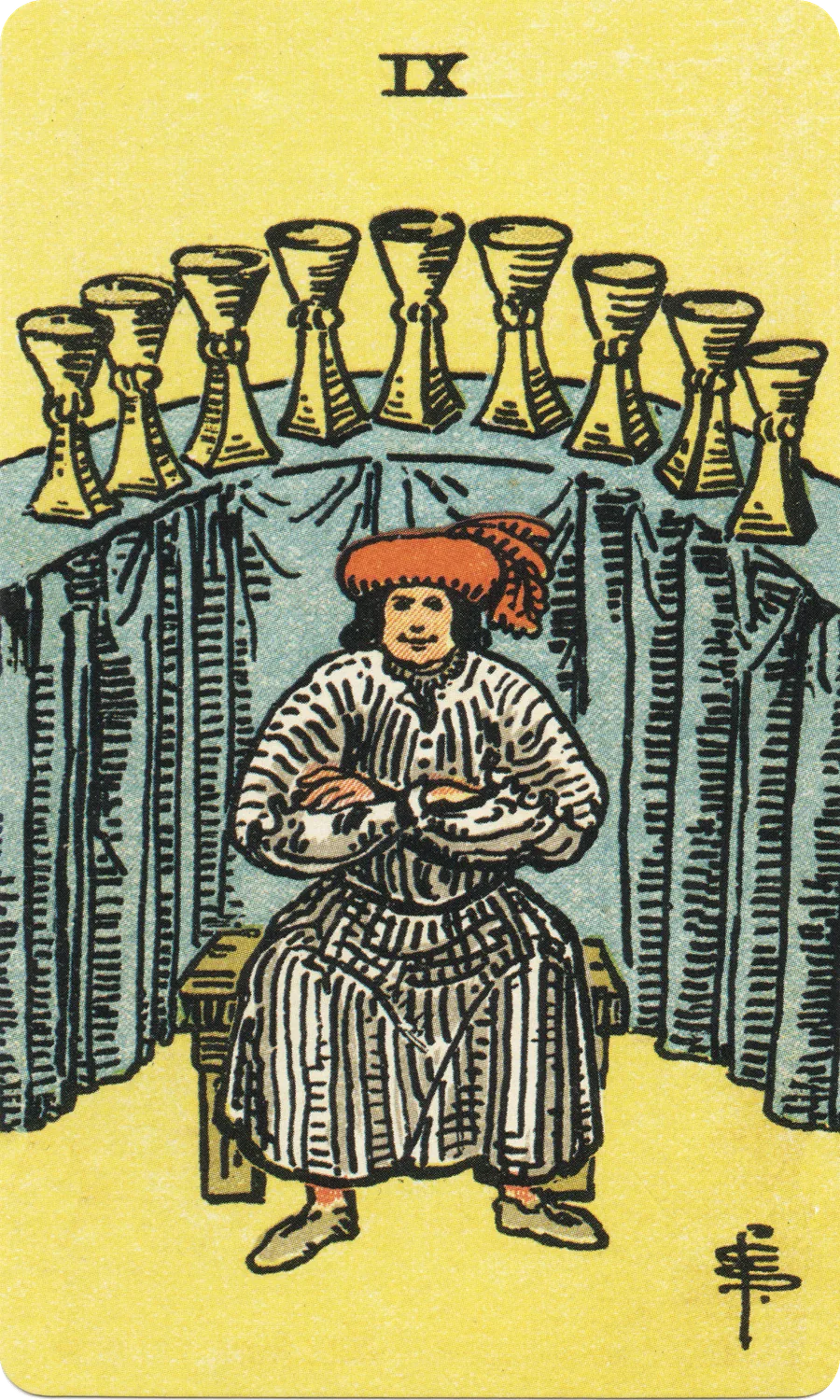 圣杯九 Nine of Cups