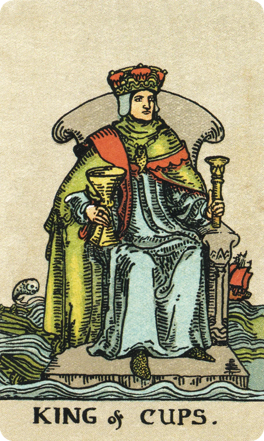 圣杯国王 King of Cups