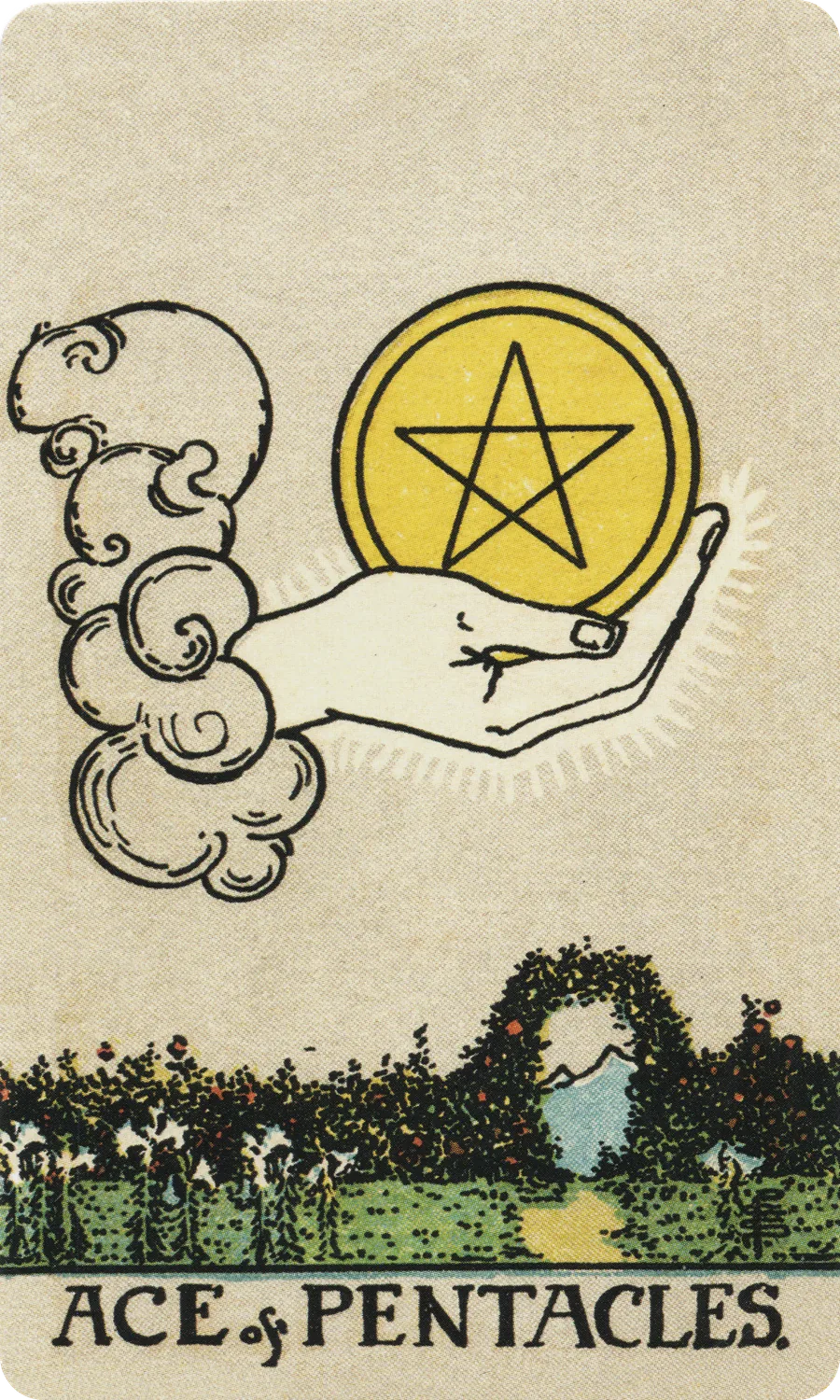 钱币王牌 Ace of Pentacles