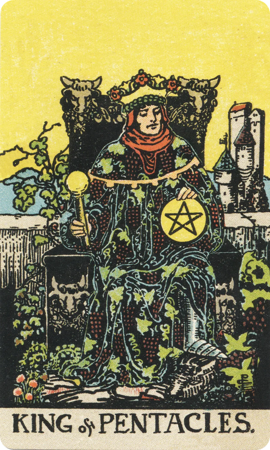 钱币国王 King of Pentacles