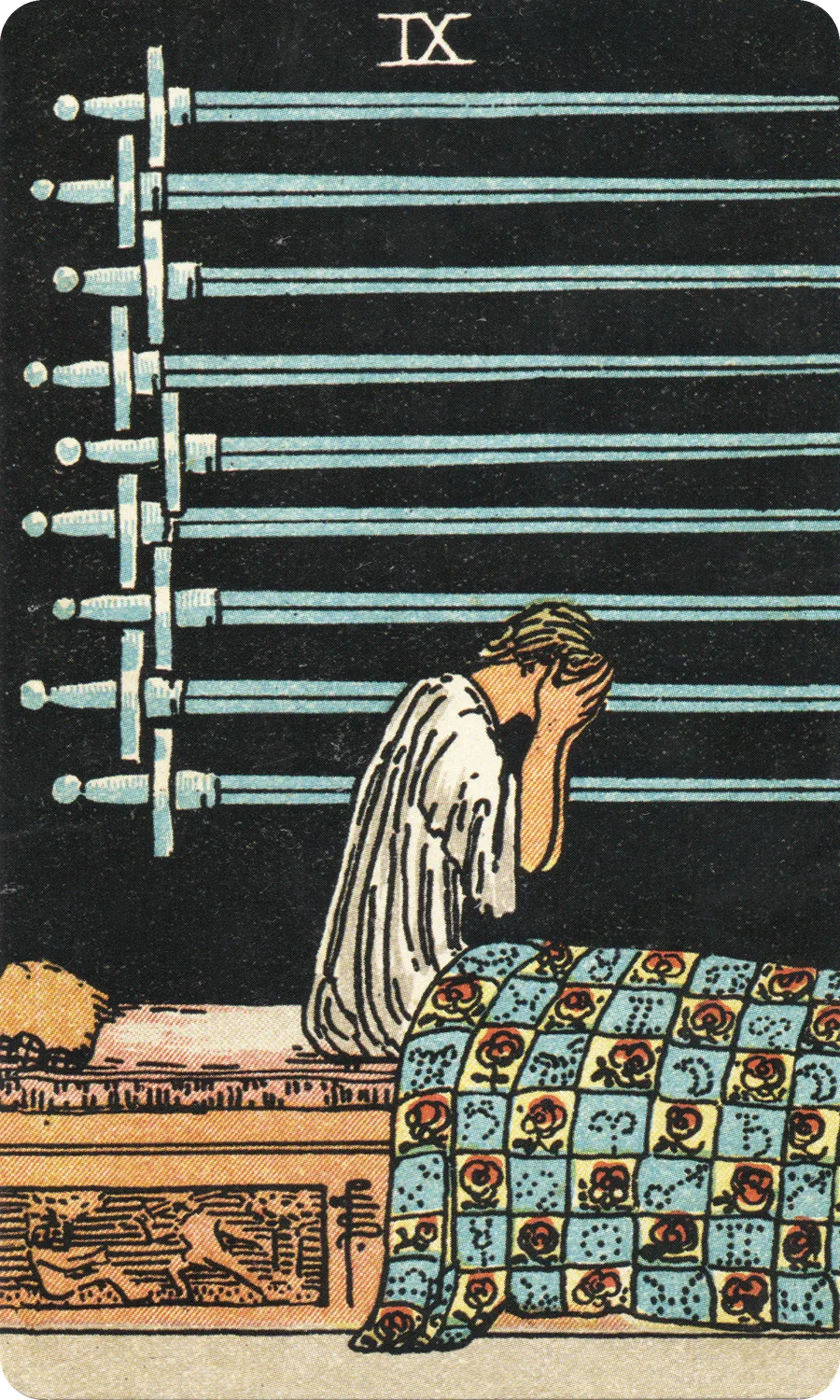 宝剑九 Nine of Swords