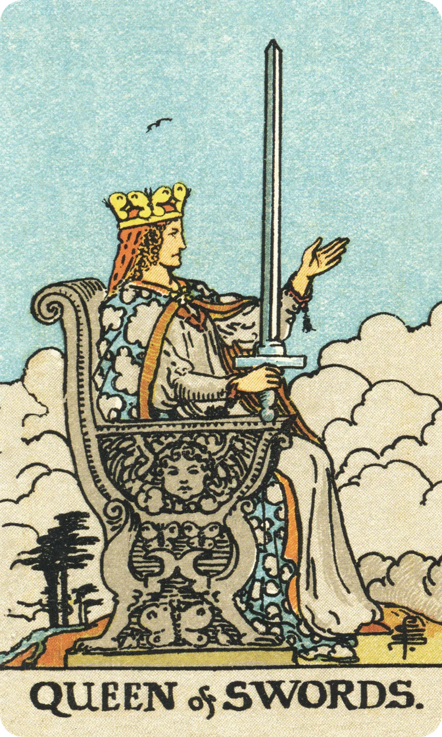 宝剑王后 Queen of Swords