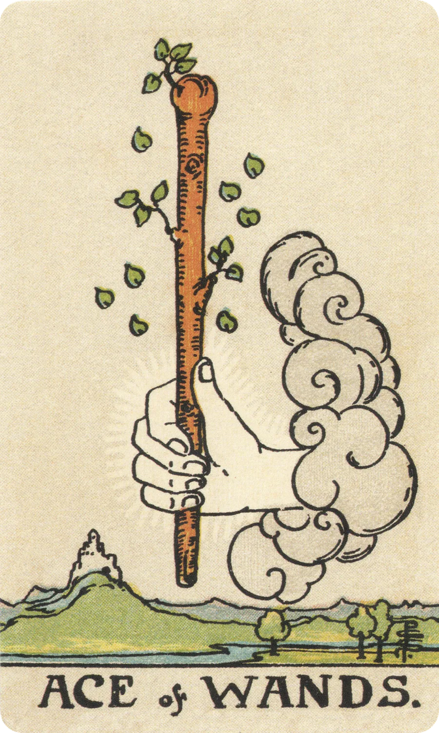权杖王牌 Ace of Wands