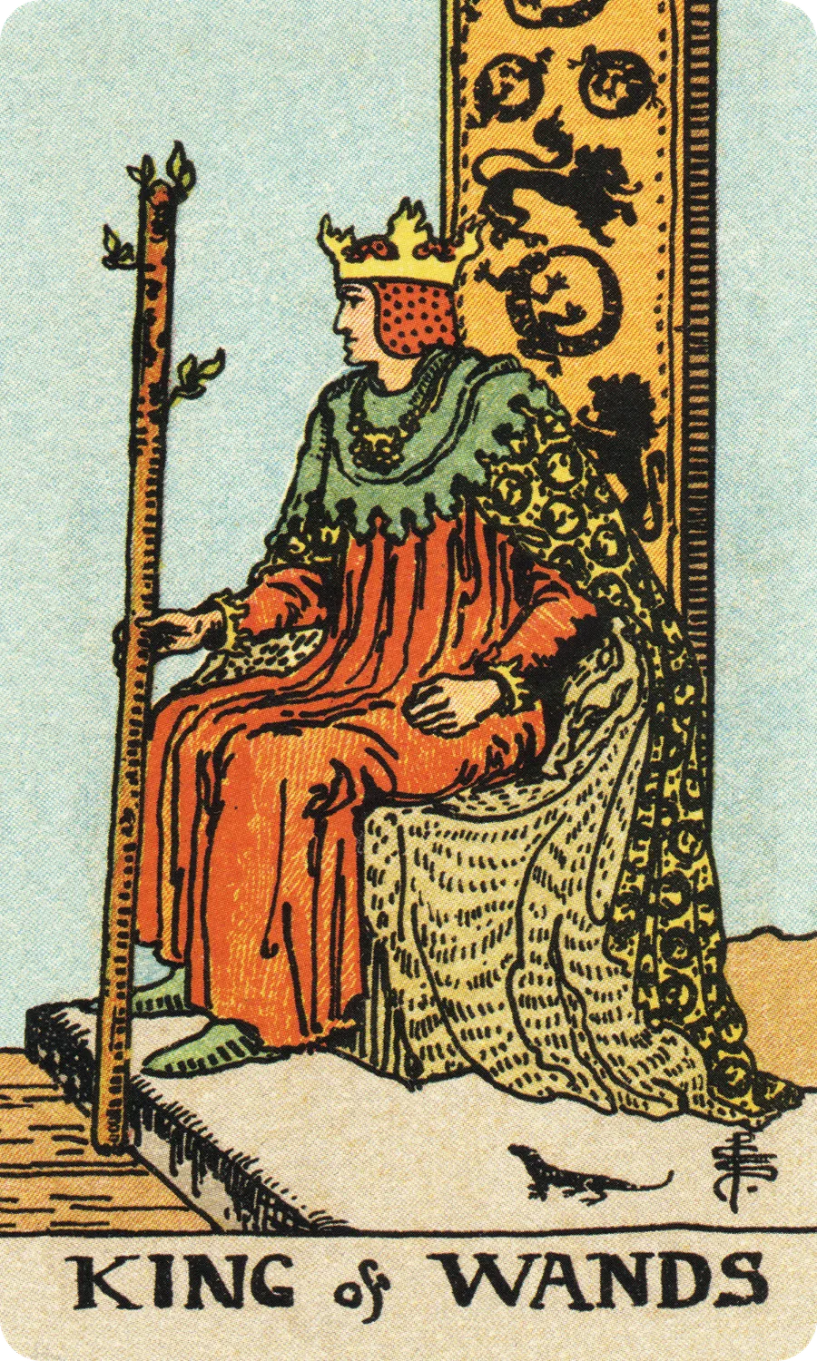 权杖国王 King of Wands